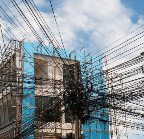 подключение питающей линии